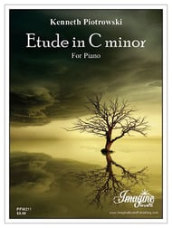 Etude in C minor piano sheet music cover